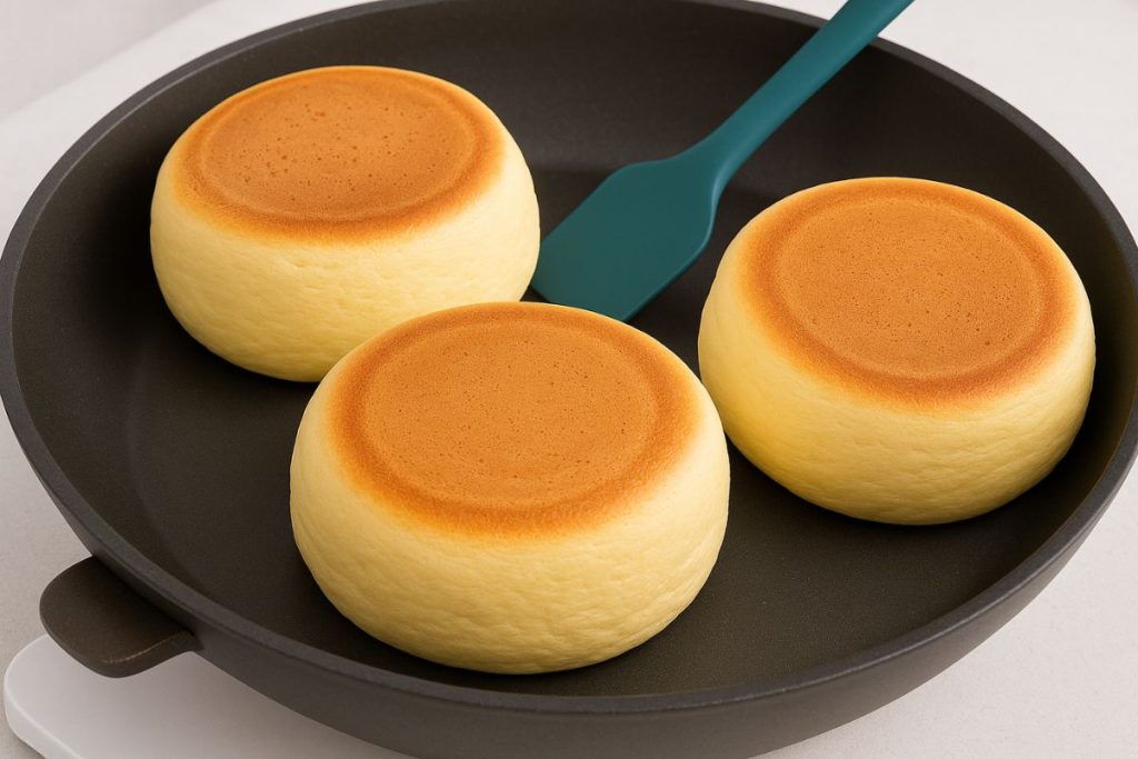 Bolinho Pom-Pom de Frigideira