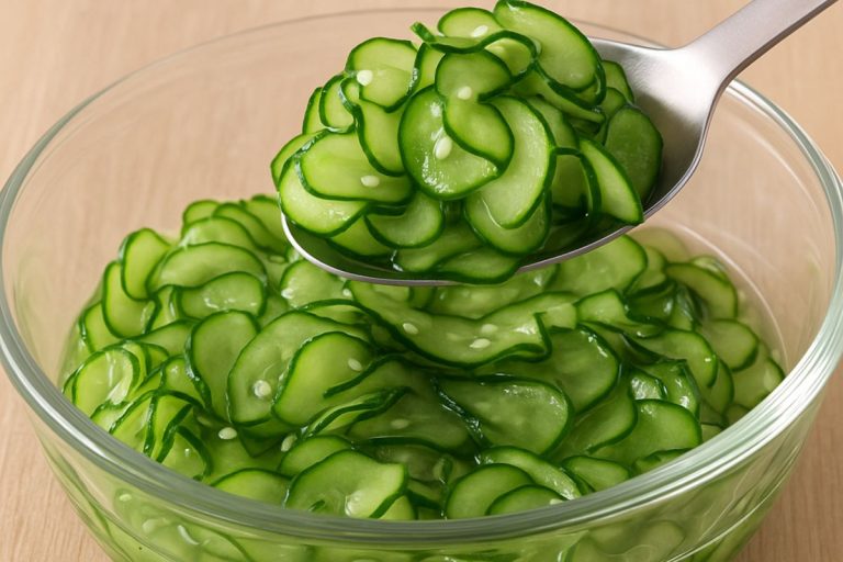 Pepino Agridoce Ou Sunomono