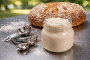 Fermento de Pão Caseiro com Apenas 2 Ingredientes Mais Sabor e Melhor Textura